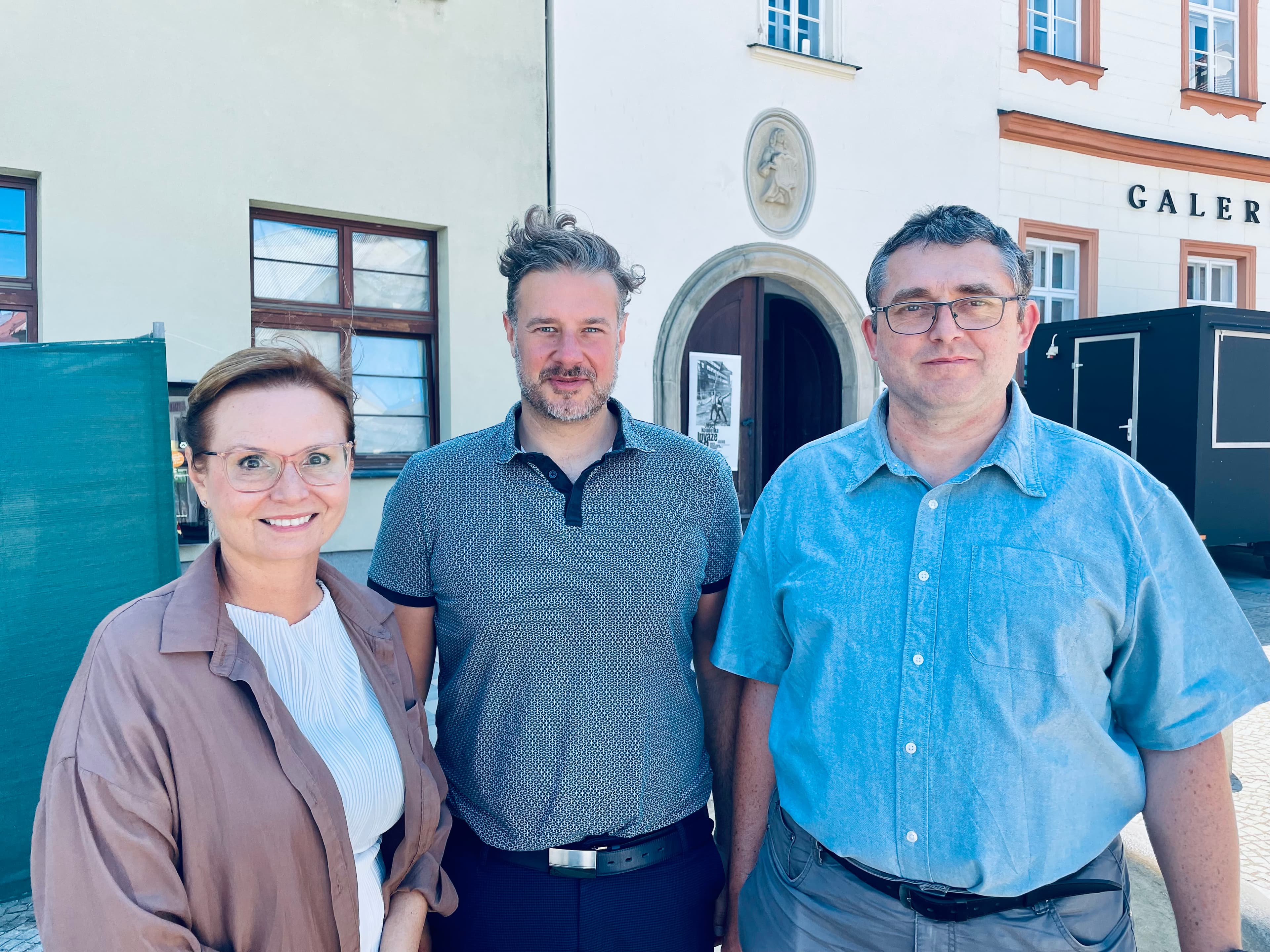 Martina Přichystalová, Lukáš Holík, Petr Axman